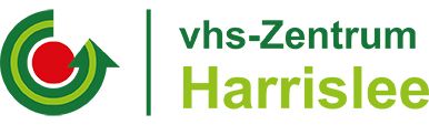 Bild vergr&ouml;&szlig;ern: Harrislee Logo mit dem Text "vhs-Zentrum Harrislee"
