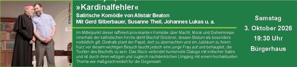 Theater im B&uuml;rgerhaus: