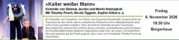 Theater im B&uuml;rgerhaus: