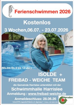 Bild vergr&ouml;&szlig;ern: Ferienschwimmen 2026