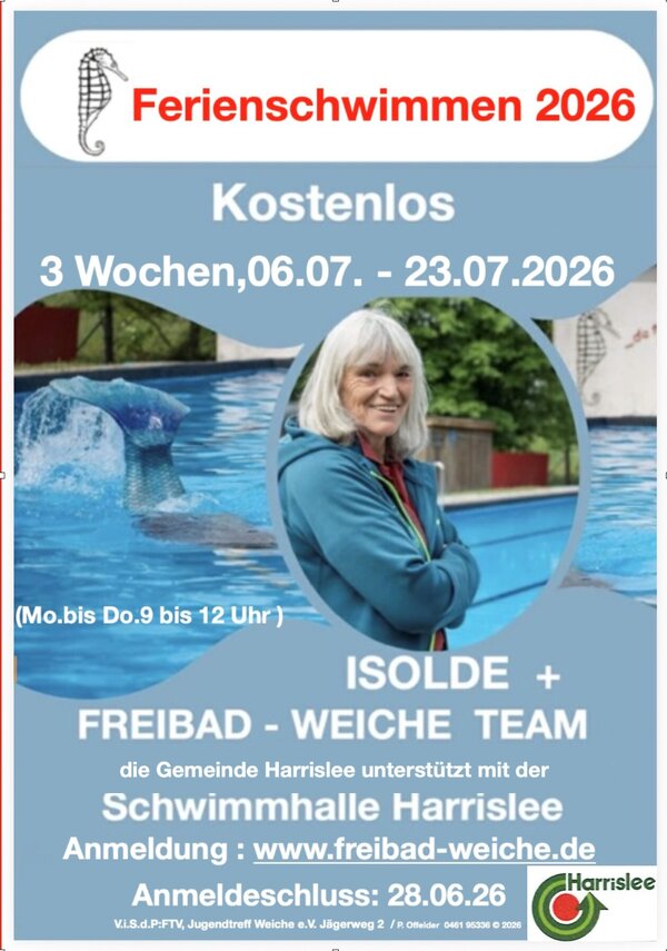 Bild vergr&ouml;&szlig;ern: Ferienschwimmen 2026