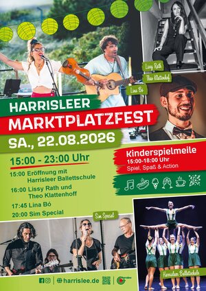 Bild vergr&ouml;&szlig;ern: Plakat Marktplatzfest 2026 final