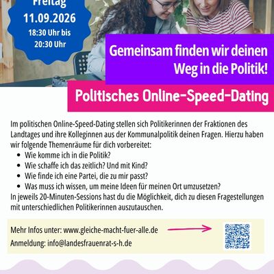 Bild vergr&ouml;&szlig;ern: Speed-Dating