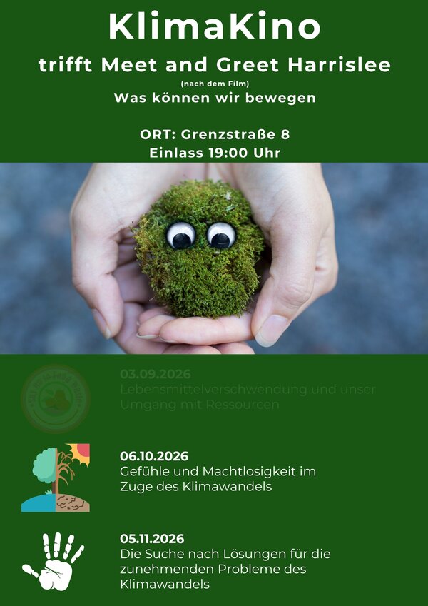 Bild vergr&ouml;&szlig;ern: Klimakino trifft Meet and Greet Harrislee