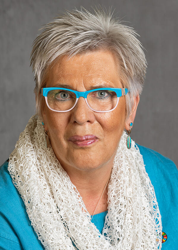 Bild vergr&ouml;&szlig;ern: Portr&auml;tfoto der Gemeindevertreterin Lisbeth von Winterfeld, SSW-Fraktion